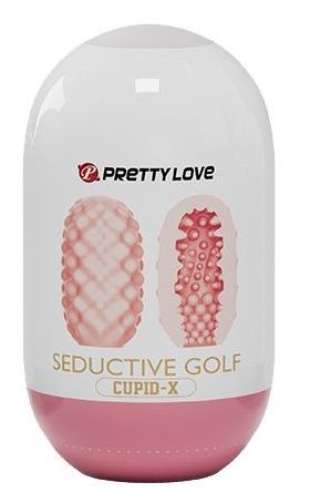Розовый мастурбатор-яйцо Seductive Golf - Baile - в Обнинске купить с доставкой