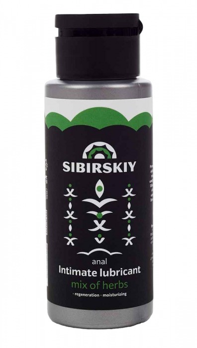 Анальный лубрикант на водной основе SIBIRSKIY с ароматом луговых трав - 100 мл. - Sibirskiy - купить с доставкой в Обнинске