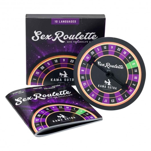 Настольная игра-рулетка Sex Roulette Kamasutra - Tease&Please - купить с доставкой в Обнинске