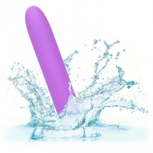 Фиолетовый мини-вибратор Bliss Liquid Silicone Mini Vibe - 10,75 см. - California Exotic Novelties