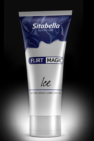 Силиконовая гель-смазка FLIRT MAGIC Ice с лёгким пролонгирующим эффектом - 75 мл. - Sitabella - купить с доставкой в Обнинске