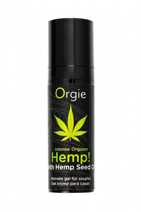 Возбуждающий интимный гель для пар ORGIE Hemp Intense Orgasm - 15 мл. - ORGIE - купить с доставкой в Обнинске