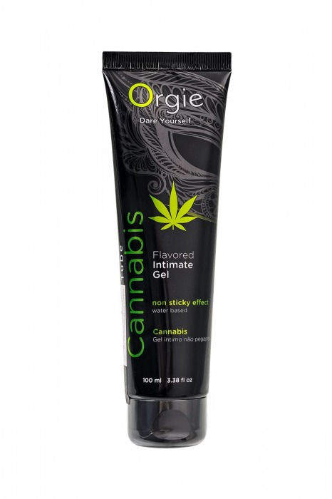 Интимный гель на водной основе ORGIE Lube Tube Cannabis - 100 мл. - ORGIE - купить с доставкой в Обнинске