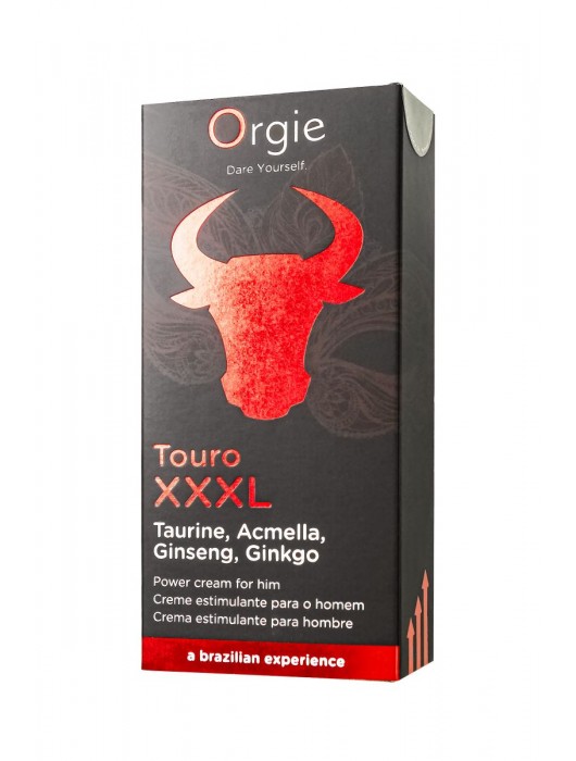 Возбуждающий крем для мужчин ORGIE Touro XXXL - 15 мл. - ORGIE - купить с доставкой в Обнинске
