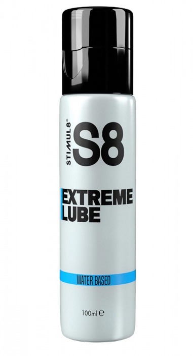 Лубрикант на водной основе S8 Extreme Lube - 100 мл. - Stimul8 - купить с доставкой в Обнинске