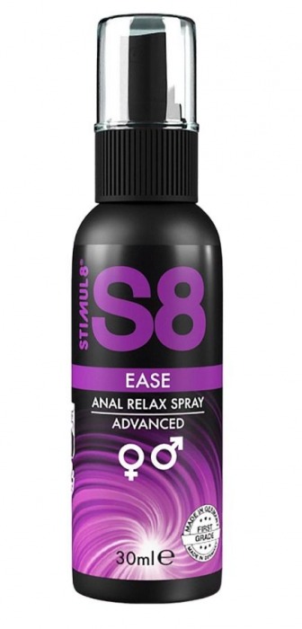 Расслабляющий анальный спрей S8 Ease Anal Relax Spray - 30 мл. - Stimul8 - купить с доставкой в Обнинске