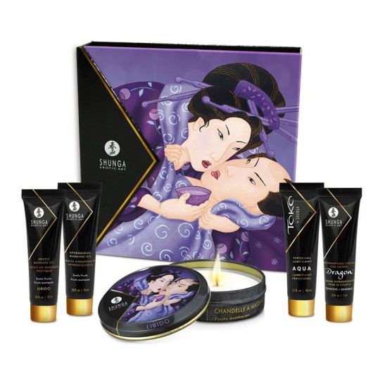 Подарочный набор Geishas secret из 5 предметов - Shunga - купить с доставкой в Обнинске