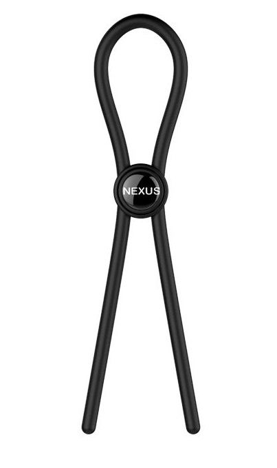 Черное эрекционное лассо Nexus Forge Single - Nexus Range - в Обнинске купить с доставкой