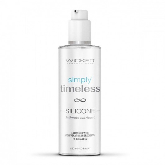 Лубрикант на силиконовой основе Wicked Simply Timeless Silicone - 120 мл. - Wicked - купить с доставкой в Обнинске