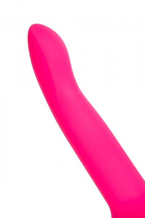 Ярко-розовый, светящийся в темноте фаллоимитатор Sam Glow - 17 см. - ToyFa