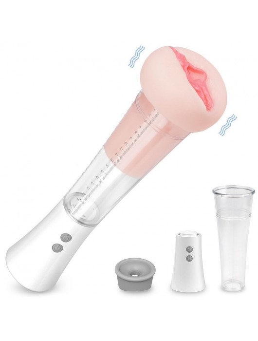 Автоматическая вакуумная помпа с реалистичной мягкой вставкой Max Kit - S-HANDE - в Обнинске купить с доставкой