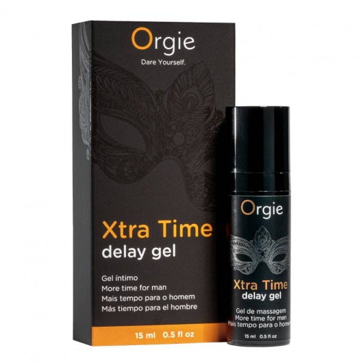 Продлевающий гель Orgie Xtra Time Delay Gel - 15 мл. - ORGIE - купить с доставкой в Обнинске