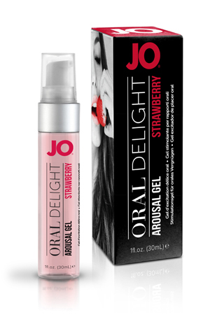 Клубничный лубрикант для оральных ласк Oral Delight Strawberry Sensation - 30 мл. - System JO - купить с доставкой в Обнинске