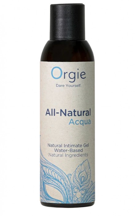 Интимный гель на водной основе Orgie All-Natural Acqua - 150 мл. - ORGIE - купить с доставкой в Обнинске