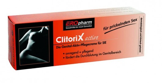 Возбуждающий крем для женщин ClitoriX active - 40 мл. - Joy Division - купить с доставкой в Обнинске