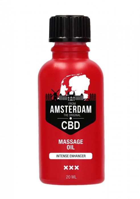 Стимулирующее масло Intense CBD from Amsterdam - 20 мл. - Shots Media BV - купить с доставкой в Обнинске