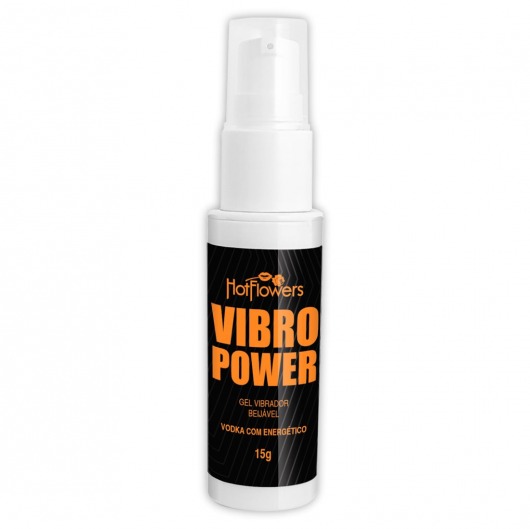 Жидкий вибратор Vibro Power со вкусом водки с энергетиком - 15 гр. - HotFlowers - купить с доставкой в Обнинске