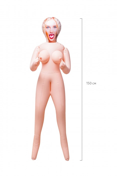 Надувная секс-кукла Lilit с тремя рабочими отверстиями - ToyFa - в Обнинске купить с доставкой