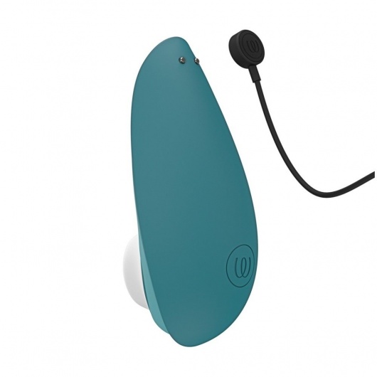 Темно-бирюзовый бесконтактный клиторальный стимулятор Womanizer Liberty 2 - Womanizer