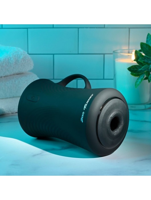 Черный вибромастурбатор с гироскопом Gyro Stroke - Zero Tolerance - в Обнинске купить с доставкой