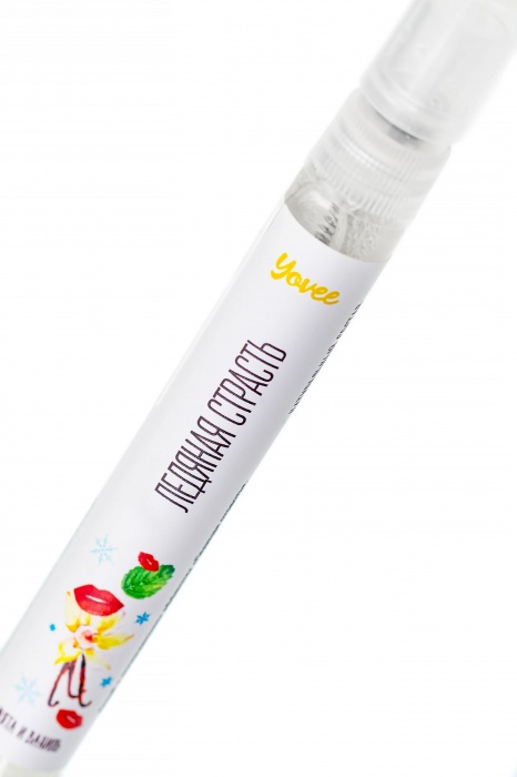 Охлаждающе-возбуждающий оральный спрей «Ледяная страсть» со вкусом мяты и ванили - 10 мл. - ToyFa - купить с доставкой в Обнинске