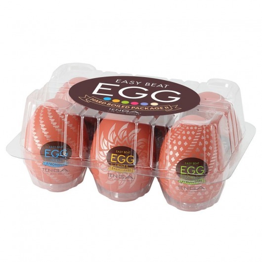 Набор из 6 мастурбаторов-яиц Tenga Egg Variety Pack V - Tenga - в Обнинске купить с доставкой