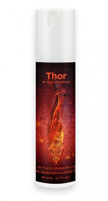 Возбуждающий унисекс гель Thor Fire Gel - 50 мл. - Nuei cosmetics - купить с доставкой в Обнинске