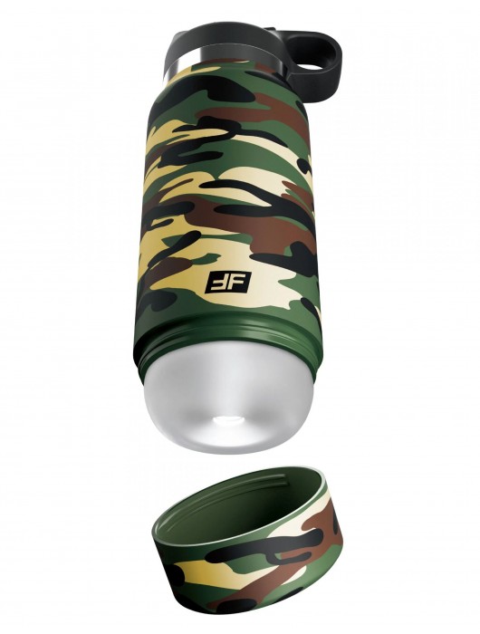 Мастурбатор в камуфляжной колбе Fap Flask - Pipedream - в Обнинске купить с доставкой