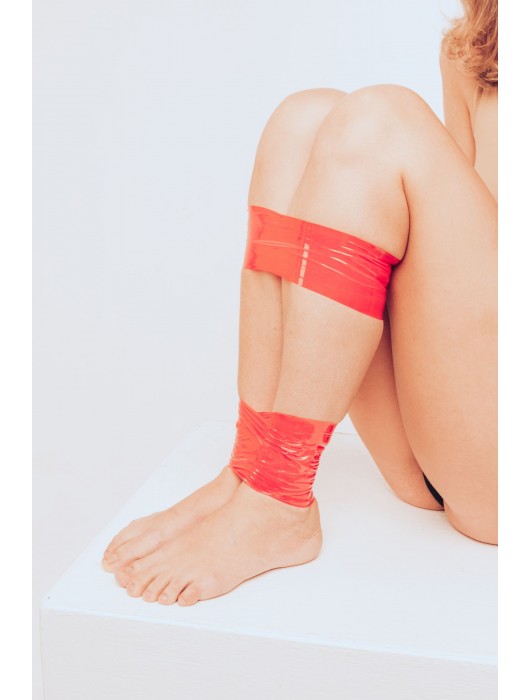 Красная бондажная лента Endorphin - Lola Games - купить с доставкой в Обнинске