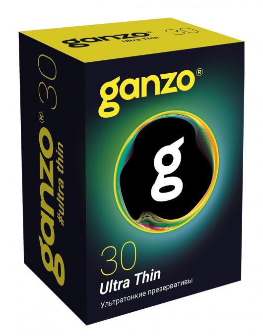 Супертонкие презервативы Ganzo Ultra thin - 30 шт. - Ganzo - купить с доставкой в Обнинске