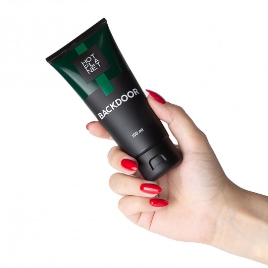 Анальный лубрикант на силиконовой основе Backdoor - 100 мл. - HOT planet - купить с доставкой в Обнинске