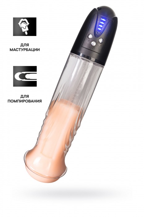 Автоматическая помпа для пениса Thorin - Sexus - в Обнинске купить с доставкой