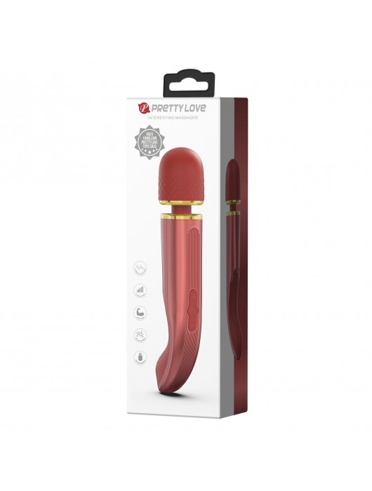 Персиковый жезловый вибратор Power Wand - 29 см. - Baile