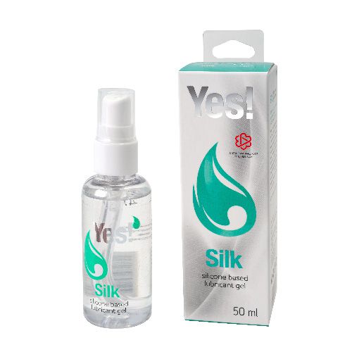 Силиконовая гипоаллергенная вагинальная смазка Yes Silk - 50 мл. - Sitabella - купить с доставкой в Обнинске