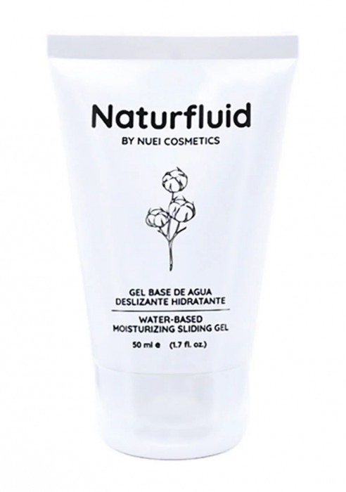 Экстраскользкий лубрикант на водной основе Nuei Naturfluid - 50 мл. - Nuei cosmetics - купить с доставкой в Обнинске