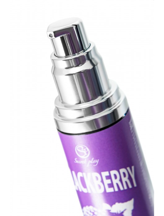 Массажное масло 2-в-1 Blackberry Hot Effect с разогревающим эффектом и вкусом ежевики - 50 мл. - Secret Play - купить с доставкой в Обнинске