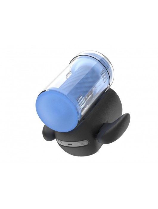 Инновационный робот-мастурбатор Black Knight с функцией пенетрации - Amovibe - в Обнинске купить с доставкой