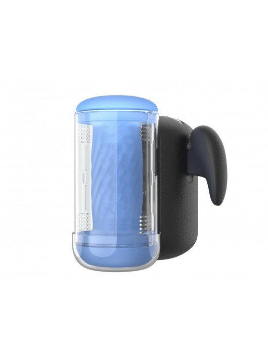 Инновационный робот-мастурбатор Black Knight с функцией пенетрации - Amovibe - в Обнинске купить с доставкой