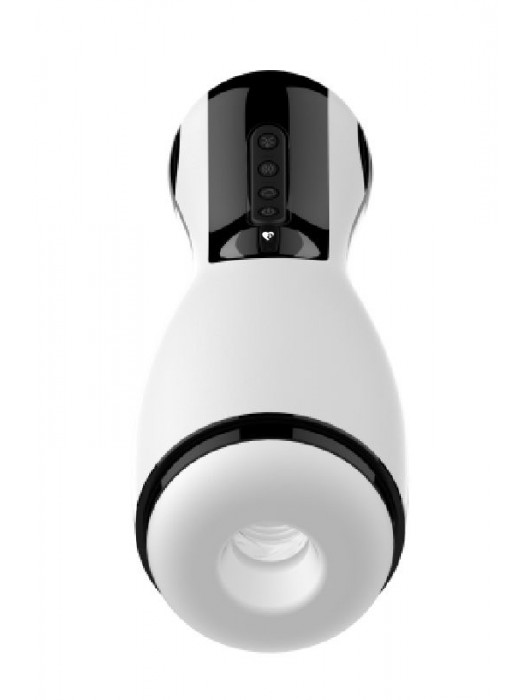 Белый инновационный мастурбатор Good night с имитацией орального секса - Amovibe - в Обнинске купить с доставкой