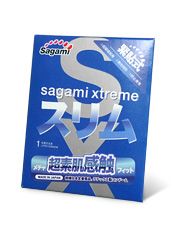 Презерватив Sagami Xtreme FEEL FIT 3D - 1 шт. - Sagami - купить с доставкой в Обнинске