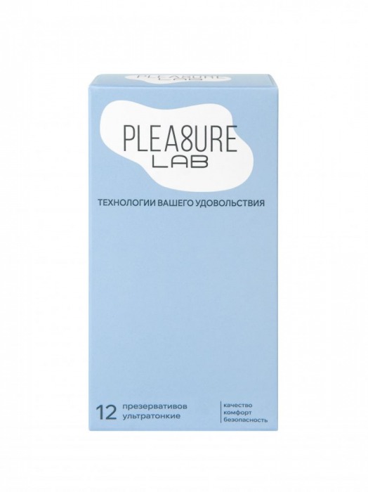 Ультратонкие презервативы Pleasure Lab - 12 шт. - Pleasure Lab - купить с доставкой в Обнинске