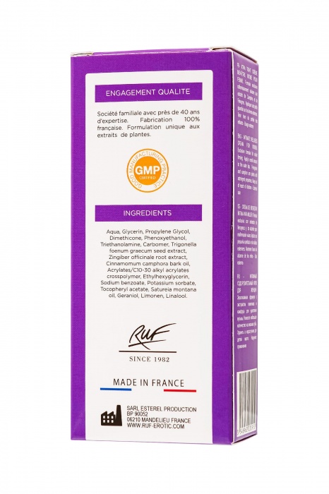 Сужающий и укрепляющий крем для женщин Xtra Tight - 30 мл. - RUF - купить с доставкой в Обнинске