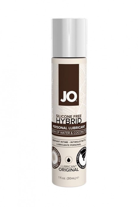 Водно-масляный лубрикант JO Silicon free Hybrid Lubricant ORIGINAL- 30 мл. - System JO - купить с доставкой в Обнинске