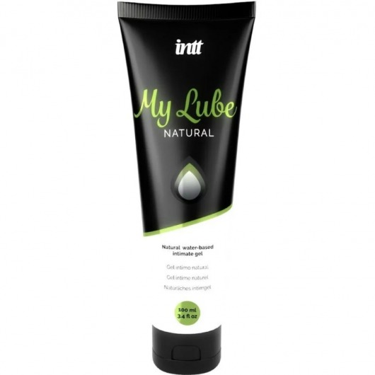 Увлажняющий гель-лубрикант на водной основе  для тела My Lube Natural - 100 мл. - INTT - купить с доставкой в Обнинске