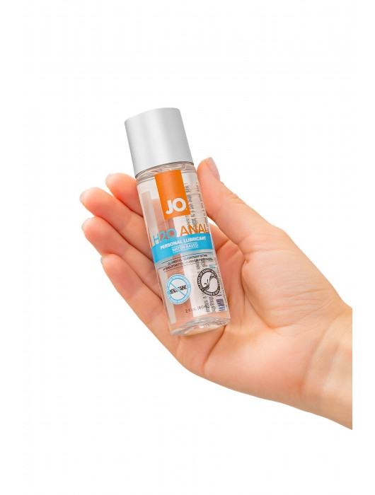 Анальный лубрикант на водной основе JO Anal H2O - 60 мл. - System JO - купить с доставкой в Обнинске