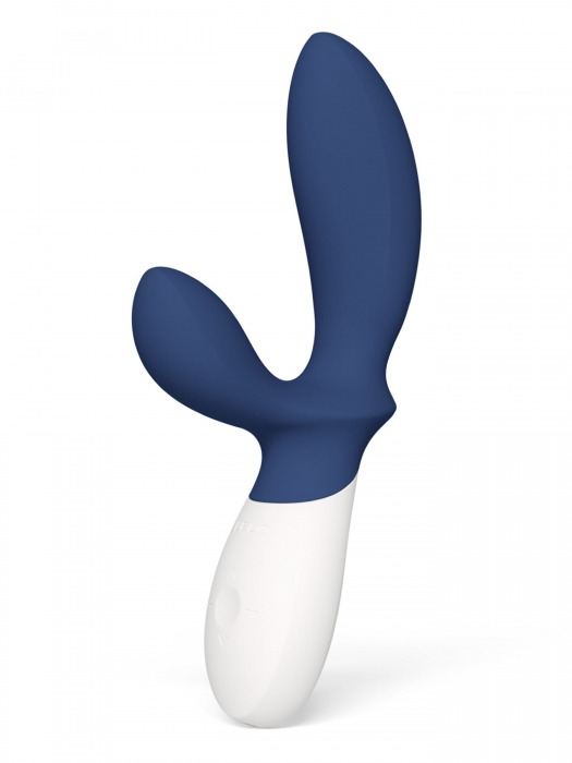 Синий вибромассажер простаты Lelo Loki Wave 2 - 19,6 см. - Lelo - в Обнинске купить с доставкой