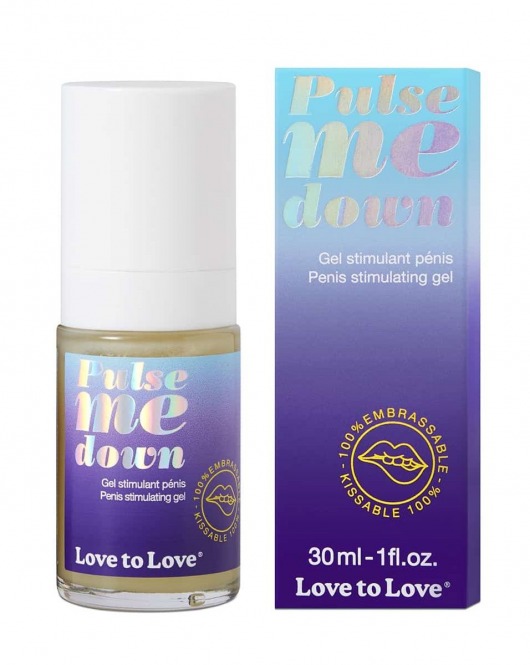 Стимулирующий гель для пениса Pulse Me Down - 30 мл. - Love to Love - купить с доставкой в Обнинске