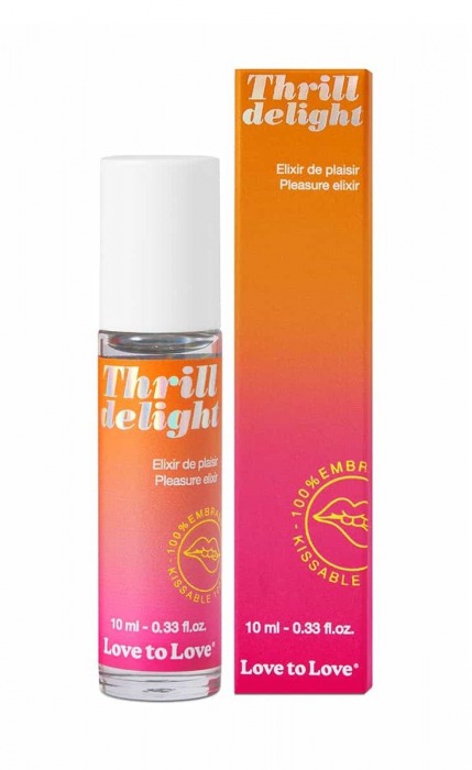 Возбуждающий гель Thrill Delight - 10 мл. - Love to Love - купить с доставкой в Обнинске
