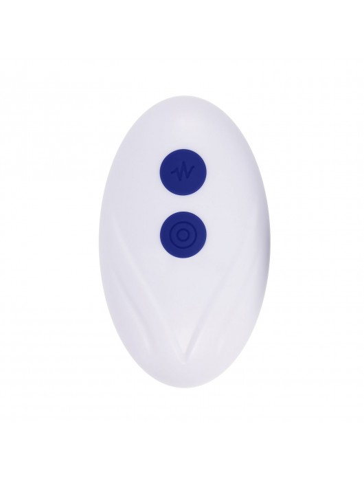 Синее эрекционное виброкольцо с клиторальной подушечкой и пультом ДУ Adjustable Fun Ring - Zero Tolerance - в Обнинске купить с доставкой