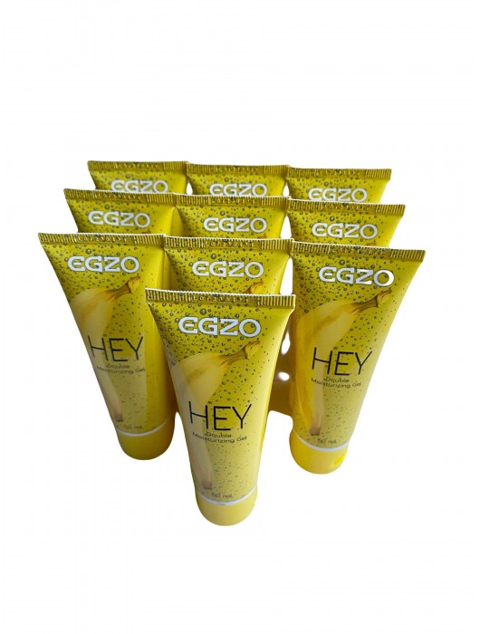 Набор из 10 анальных лубрикантов на водной основе Egzo Hey (по 50 мл.) - EGZO - купить с доставкой в Обнинске